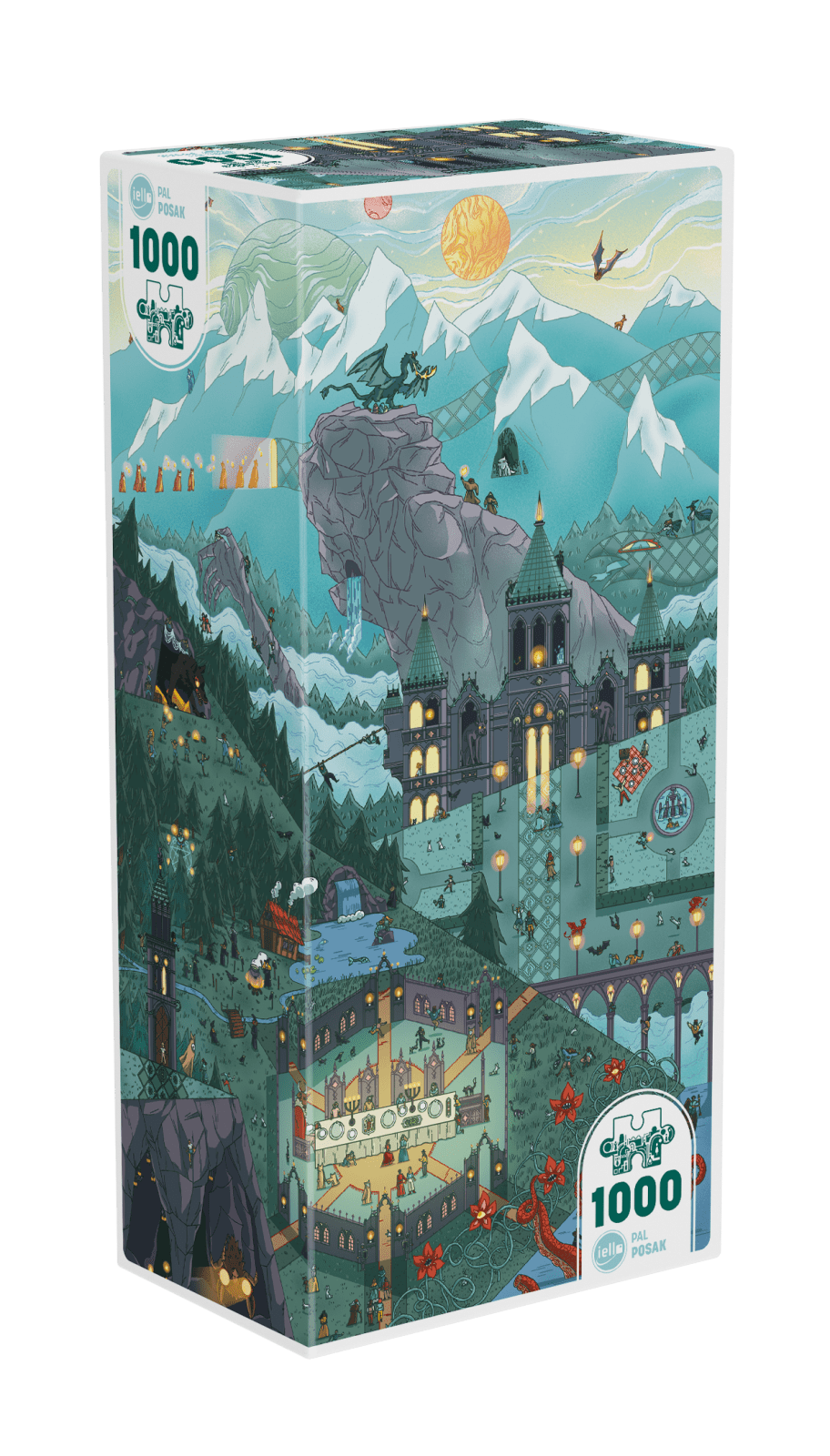 Puzzle Universe - Chemins Obscurs - 1000p (Copie) - Mousse Café coop de solidarité