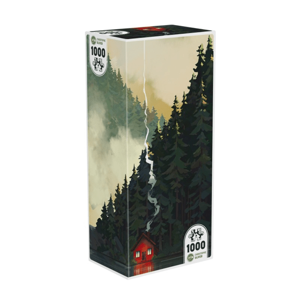 Puzzle Universe: La petite maison rouge - 1000p - Mousse Café coop de solidarité