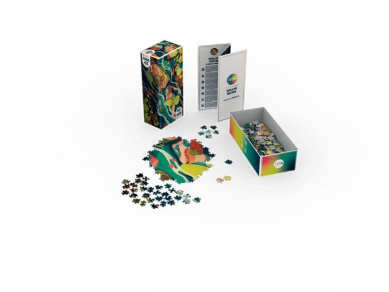 Puzzle Universe - Shallow Waters (1000p) - Mousse Café coop de solidarité