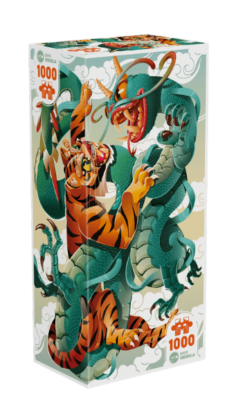 Puzzle Universe - The Tiger (1000p) - Mousse Café coop de solidarité