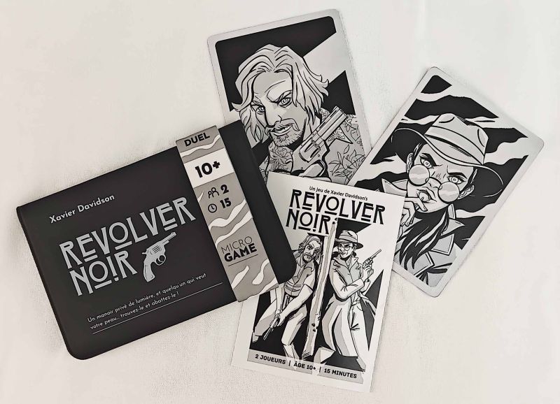 Revolver Noir / microgame (Français) - Mousse Café coop de solidarité