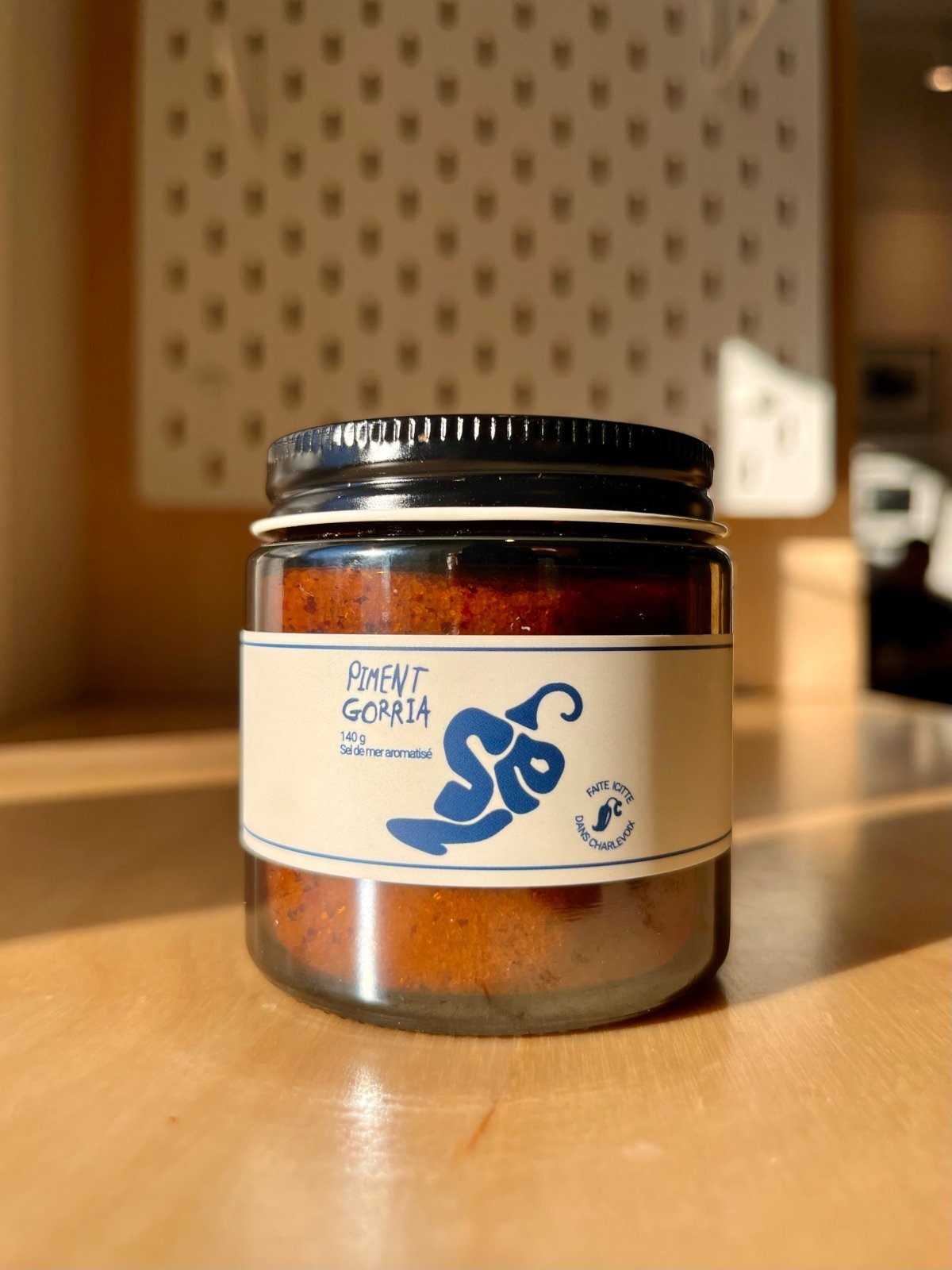 Sel de mer au piment gorria 140g - Mousse Café coop de solidarité