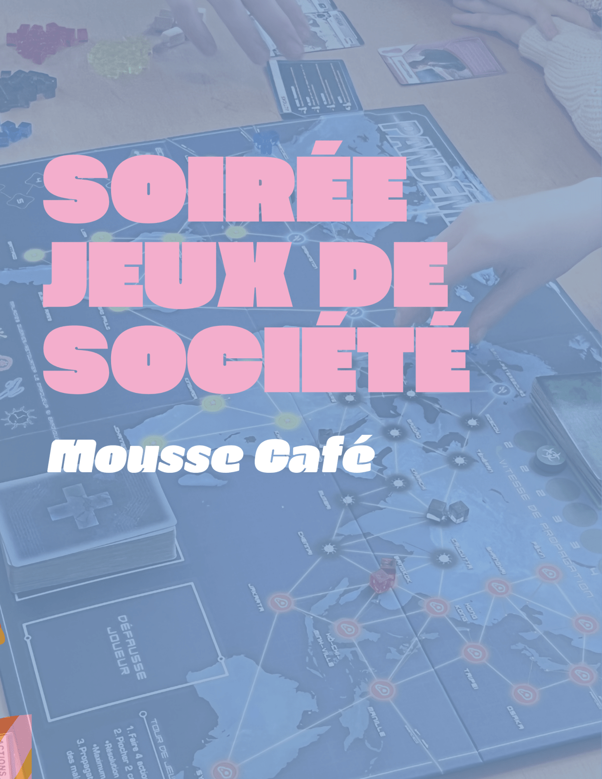 Soirée de jeux de société - Mousse Café coop de solidarité