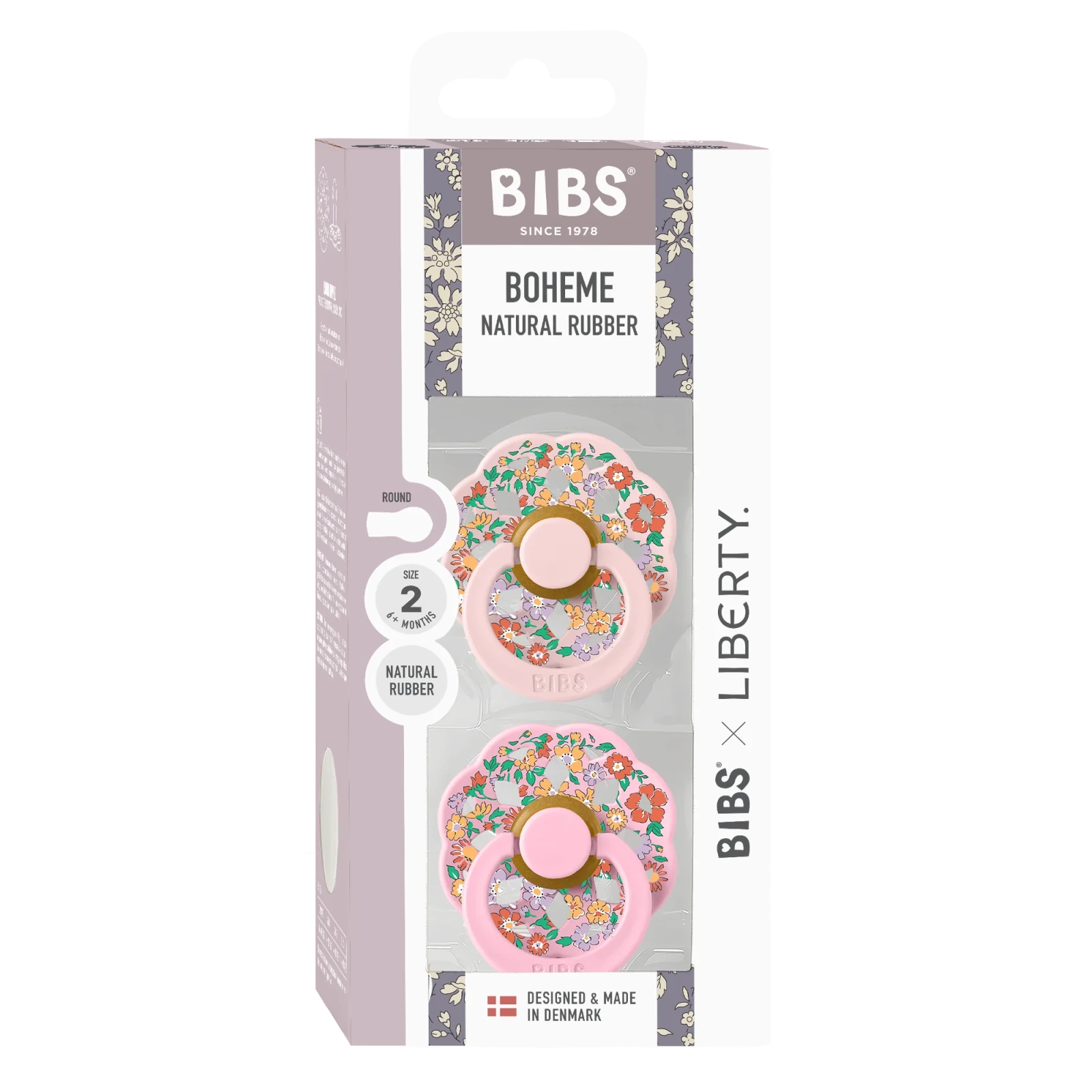 Suces Bibs - Bohème rMélange de fleurs - Mousse Café coop de solidarité