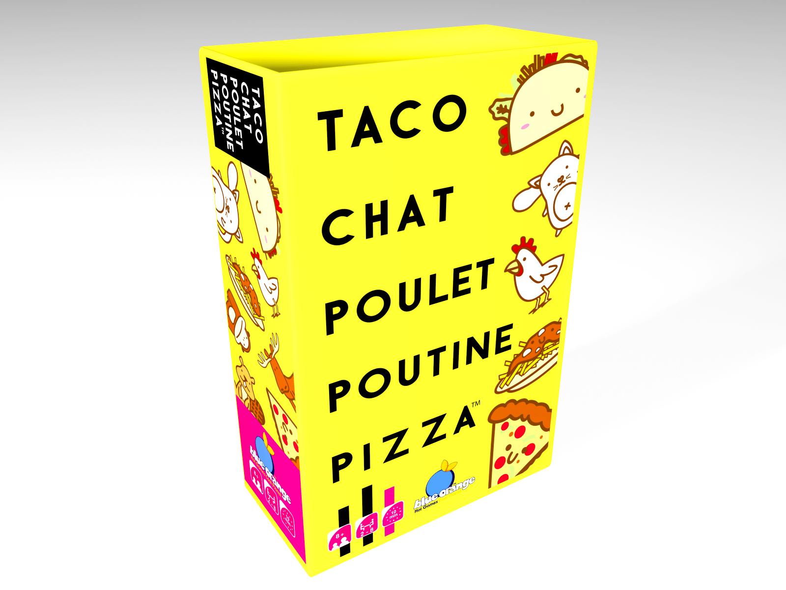 Taco chat poulet poutine pizza (FR) - Mousse Café coop de solidarité