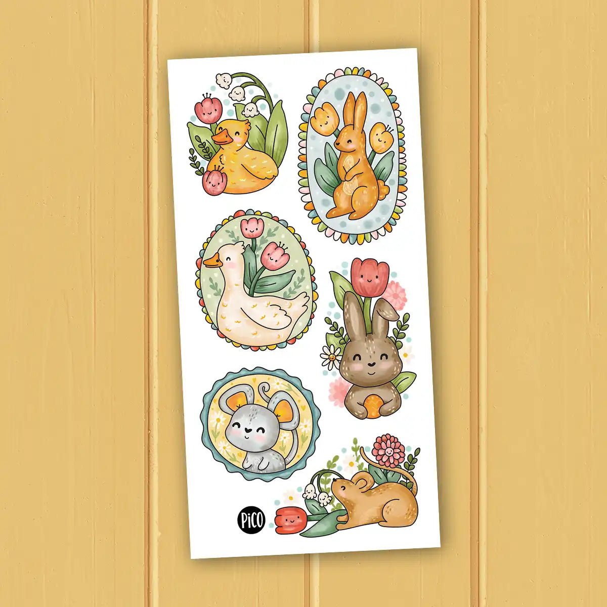Tatouages - Les délicates oies et leurs amies - Mousse Café coop de solidarité