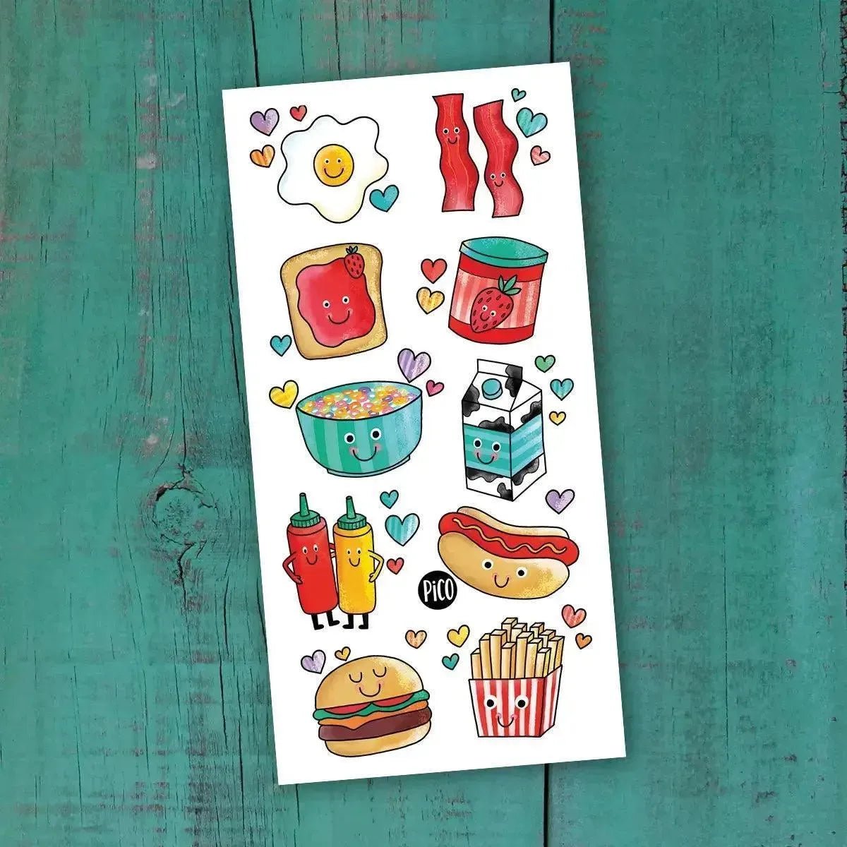Tatouages - Les meilleurs amis gourmands - Mousse Café coop de solidarité