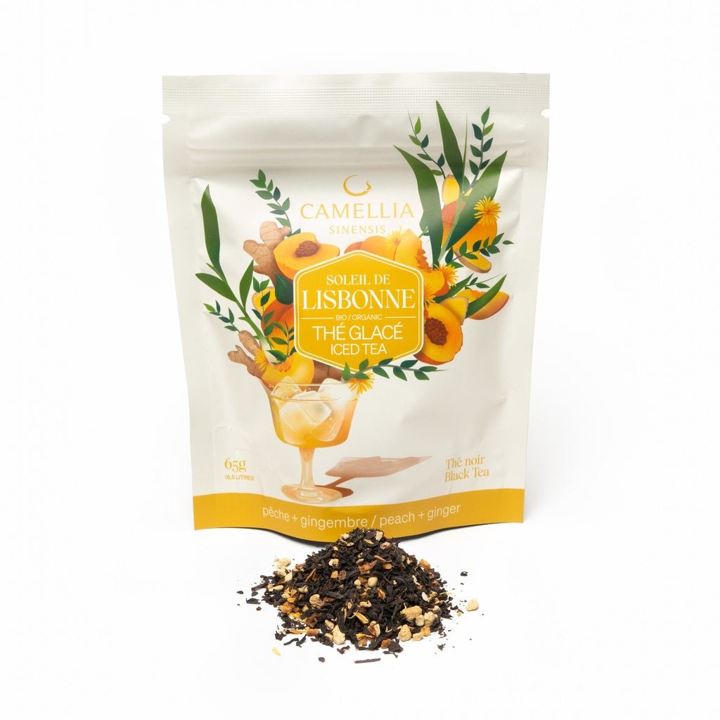 Thé glacé Soleil de Lisbonne biologique (65g) - Mousse Café coop de solidarité