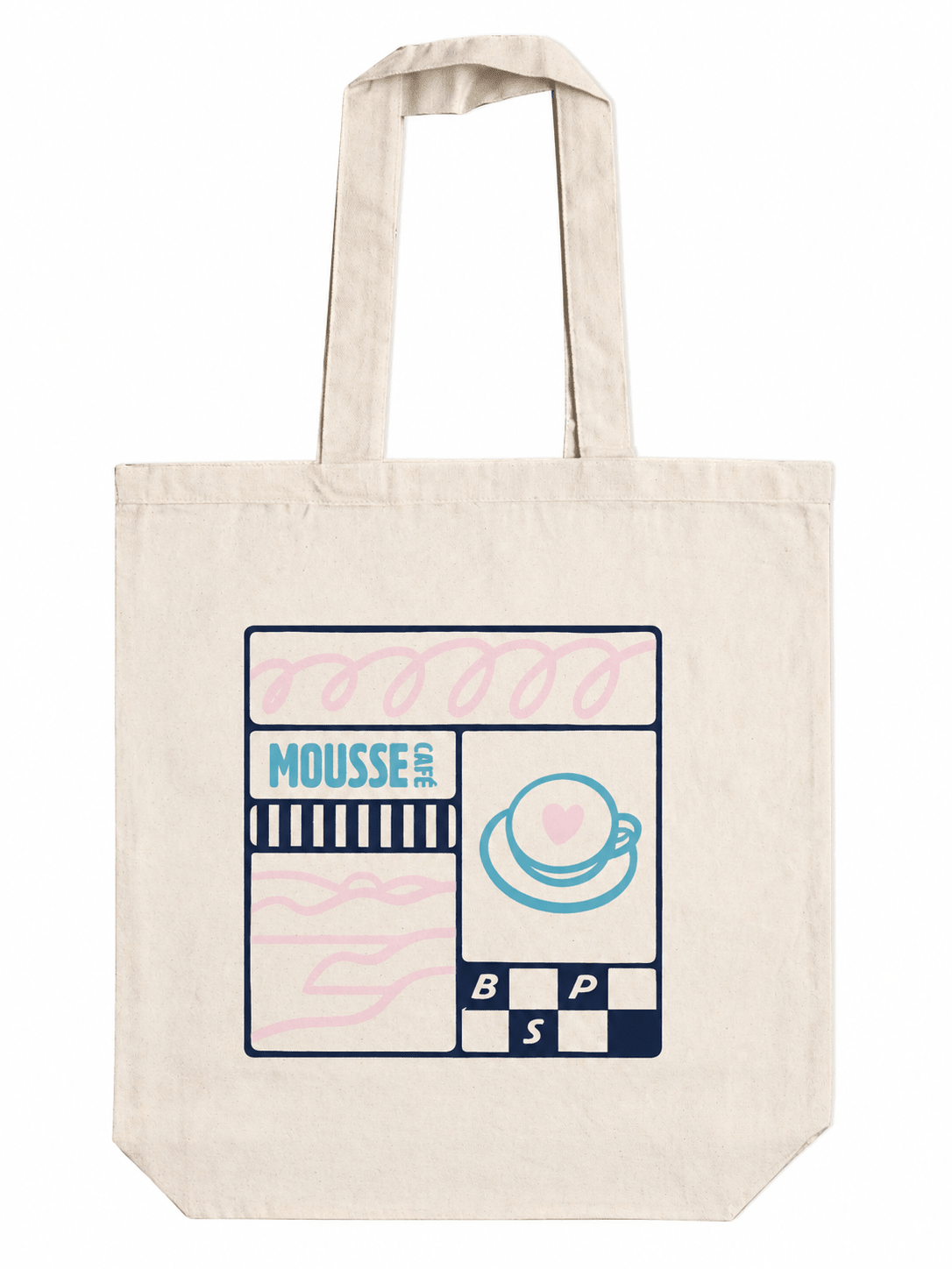 Tote Bag - Mousse café - Mousse Café coop de solidarité