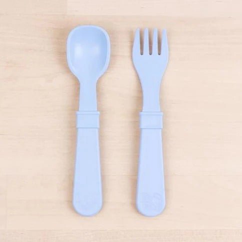 8 ustensiles en plastique recyclé Re-Play - Mousse Café coop de solidarité