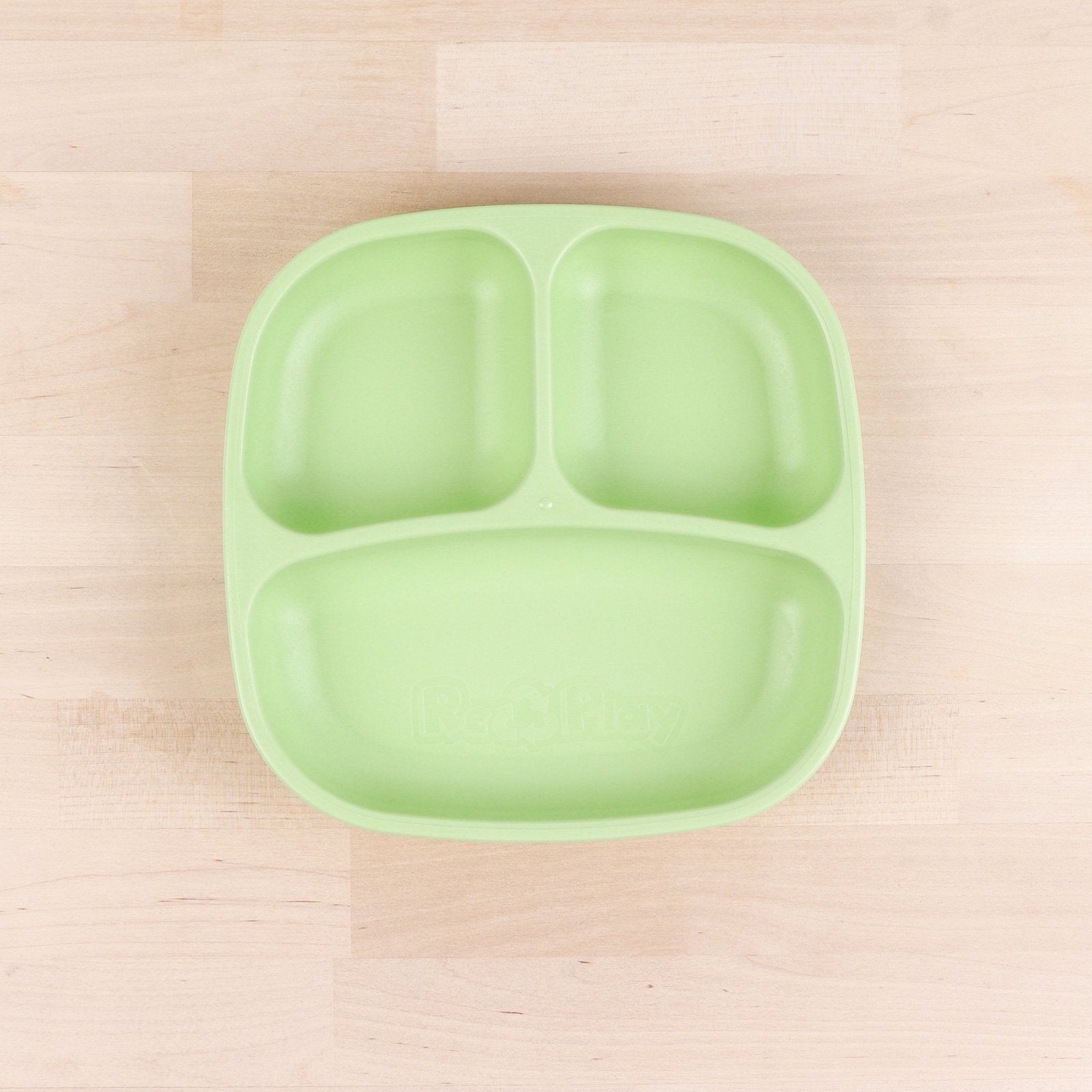 Assiette divisée en plastique recyclé Re-Play - Mousse Café coop de solidarité