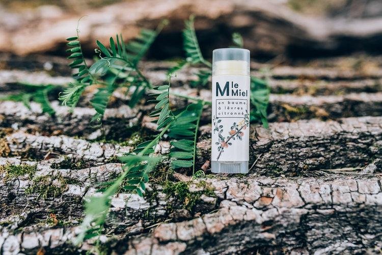 Baume à lèvres citronné - Mousse Café, coopérative de solidarité