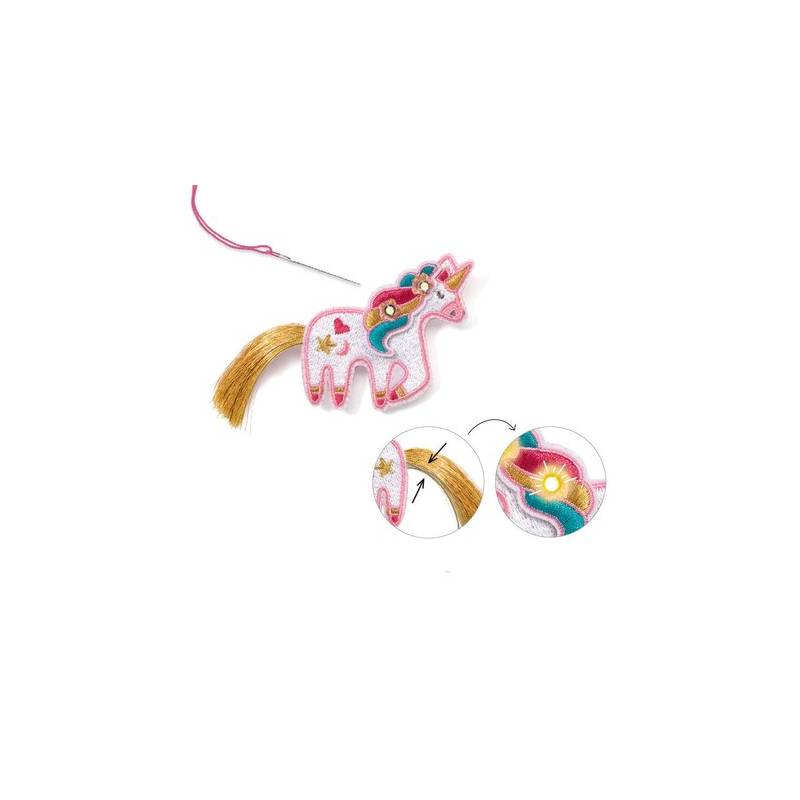 Broche sweet licorne - Djeco Factory - Mousse Café, coopérative de solidarité