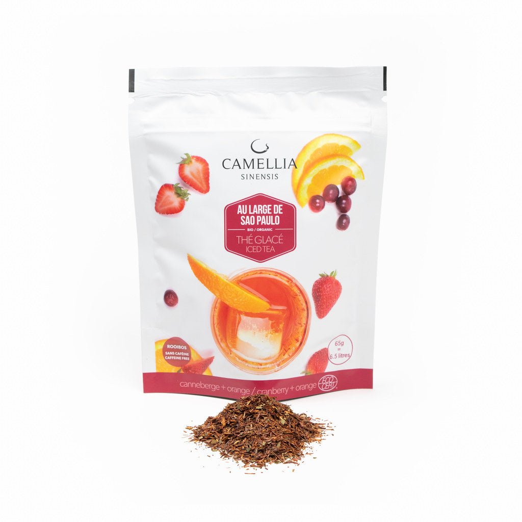 CAMÉLLIA SINENSIS - THÉ GLACÉ AU LARGE DE SAO PAULO BIOLOGIQUE (65G) - Mousse Café coop de solidarité