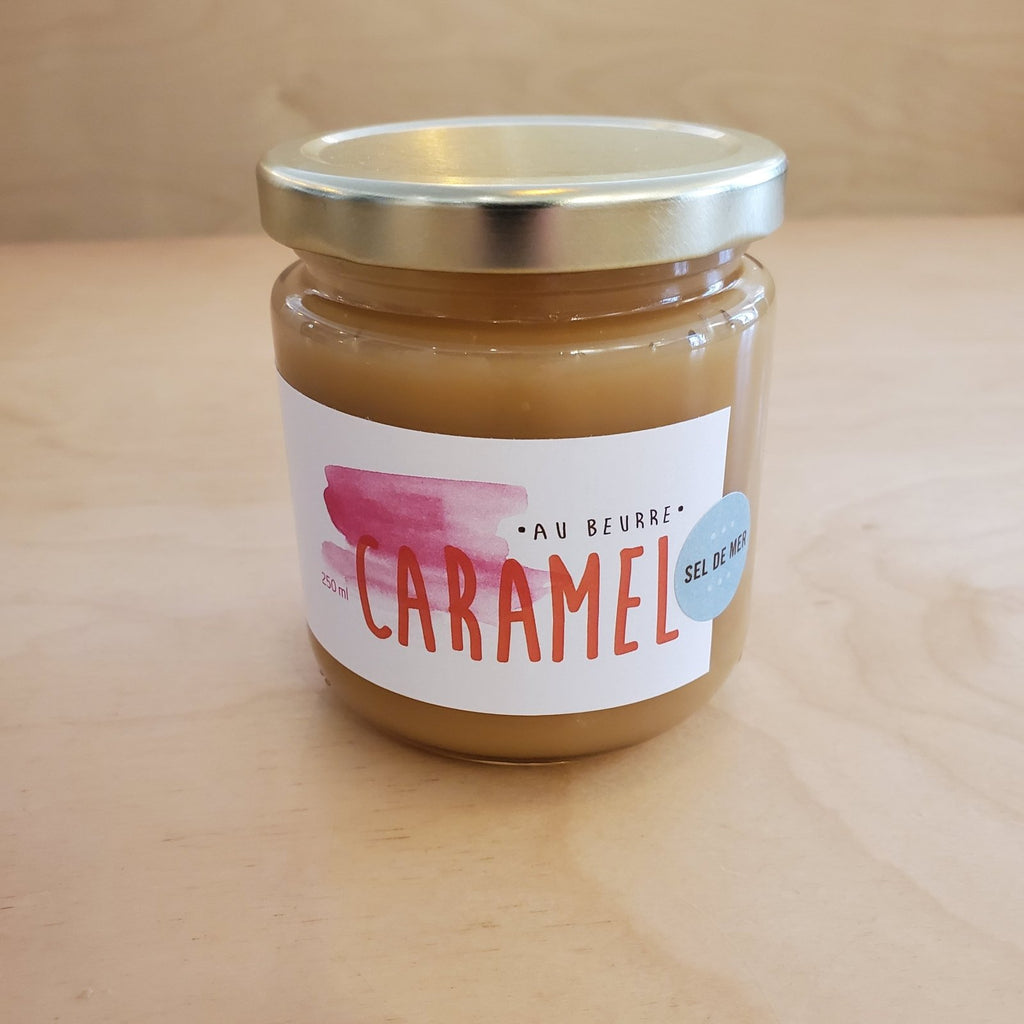 Caramel au beurre à la fleur de sel - Mousse Café, coopérative de solidarité