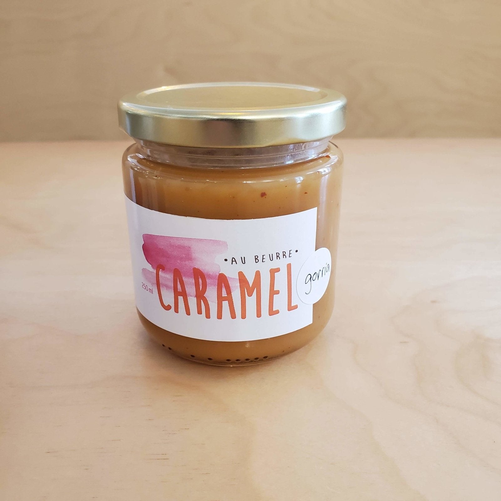 Caramel au beurre et piment gorria - Mousse Café, coopérative de solidarité