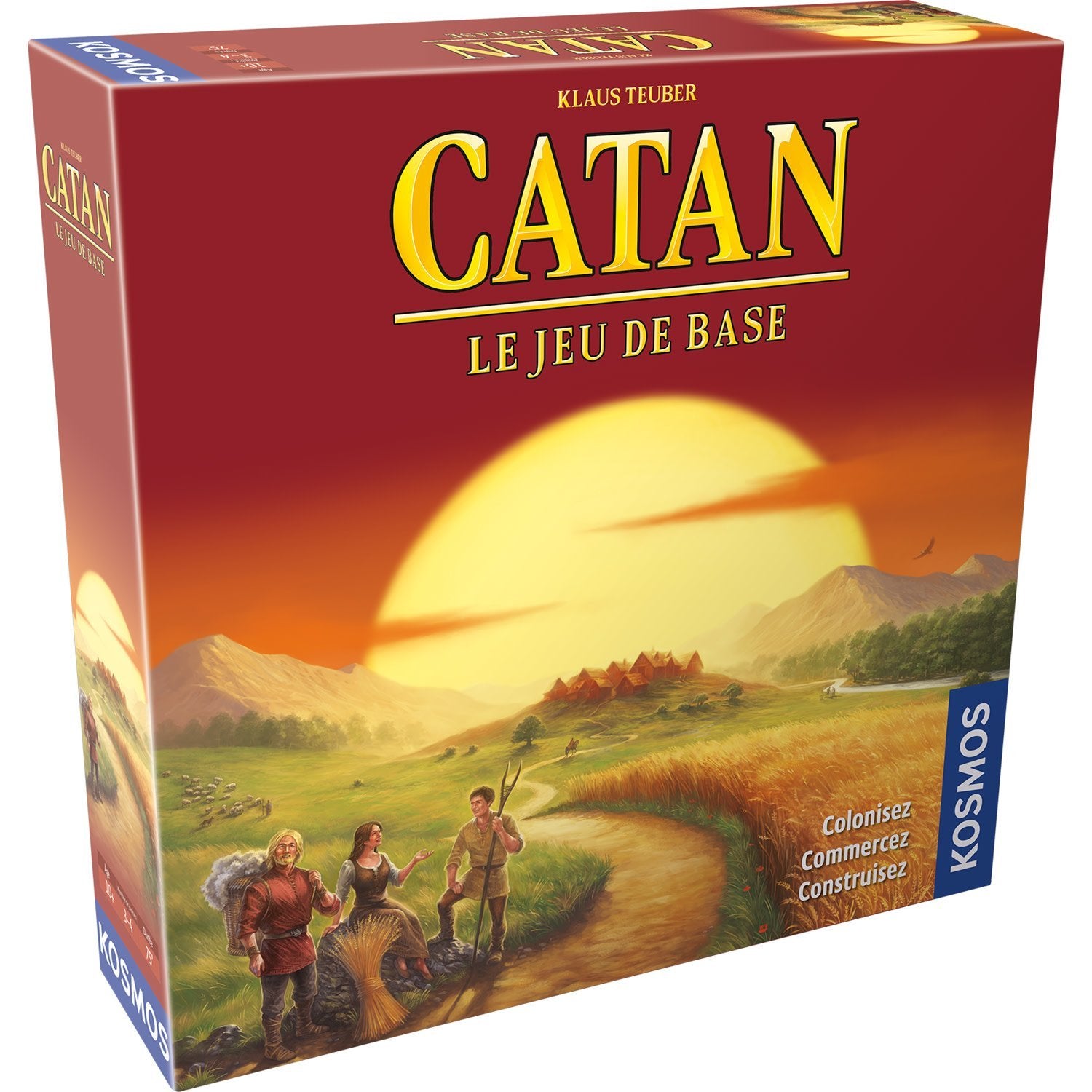 Catan : Le jeu de base - Mousse Café, coopérative de solidarité