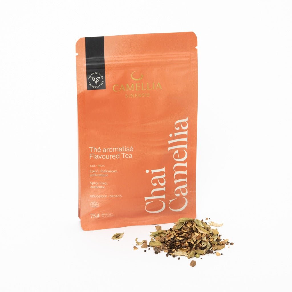 Chai Camellia Biologique - 75g - Mousse Café coop de solidarité