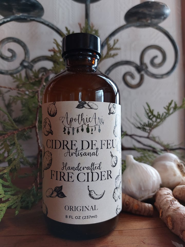 Cidre de feu - Tonique culinaire épicé - Mousse Café coop de solidarité