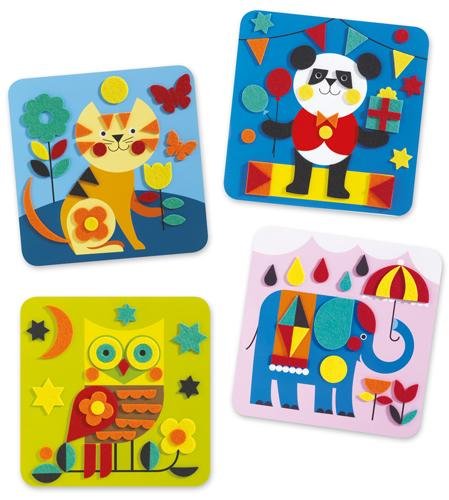 Collage Douces créatures - Mousse Café, coopérative de solidarité