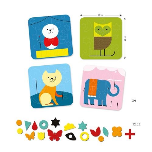 Collage Douces créatures - Mousse Café, coopérative de solidarité