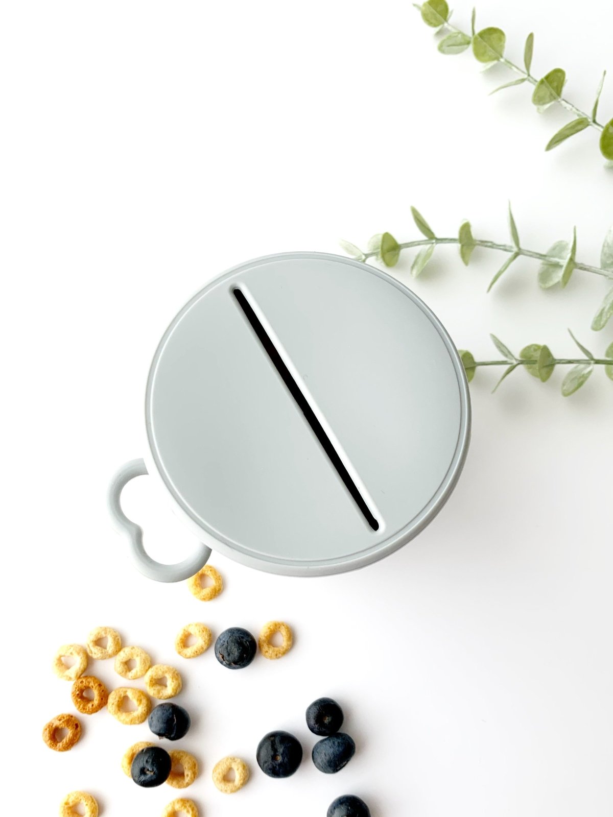 Couvercle à collation - gris - Mousse Café coop de solidarité