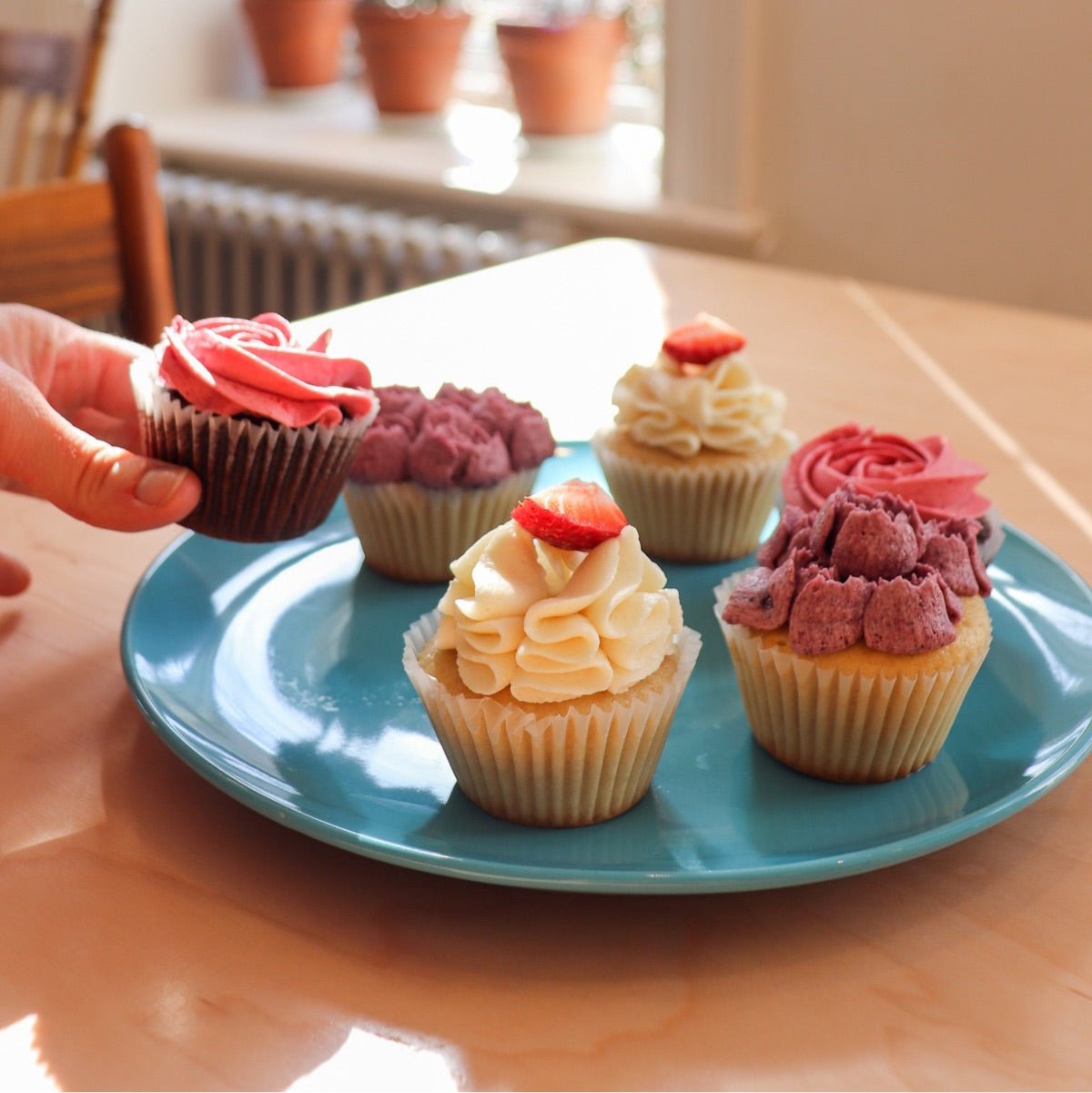 Cupcakes Fête des mères - Mousse Café coop de solidarité