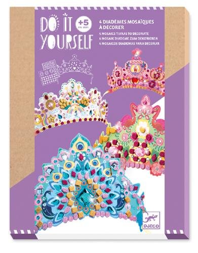 Diadèmes mosaîques - Comme une princesse - Mousse Café, coopérative de solidarité