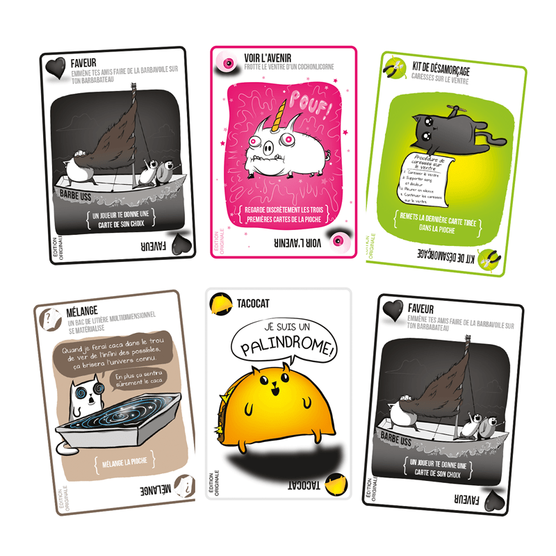 Exploding Kittens (français) - Mousse Café, coopérative de solidarité