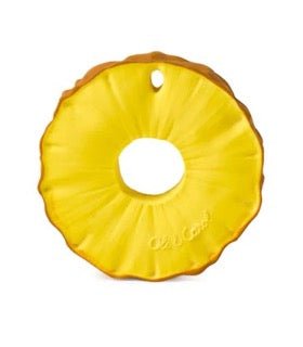 Jouet de dentition - Ananas l'ananas - Mousse Café coop de solidarité