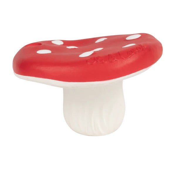 Jouet de dentition - Spotty le champignon - Mousse Café coop de solidarité