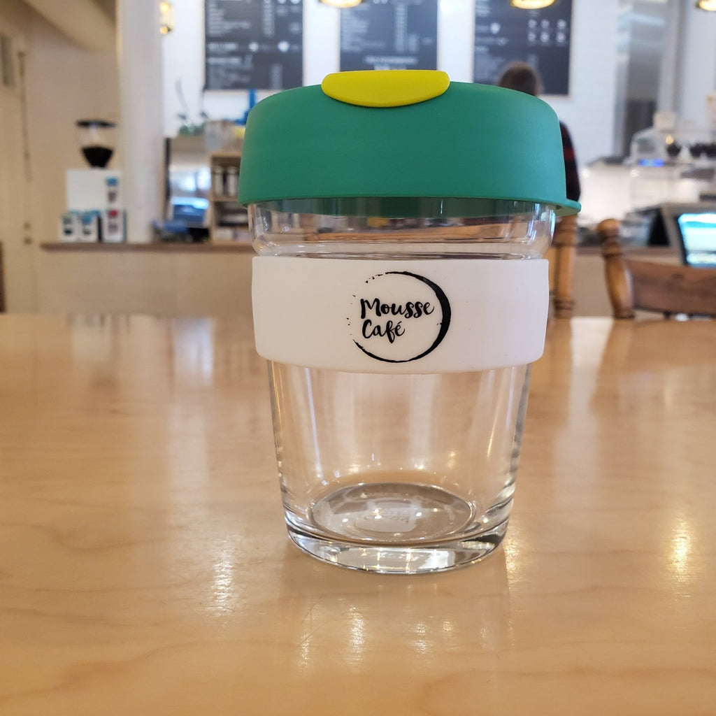 KeepCup en verre - 12 oz - Mousse Café, coopérative de solidarité