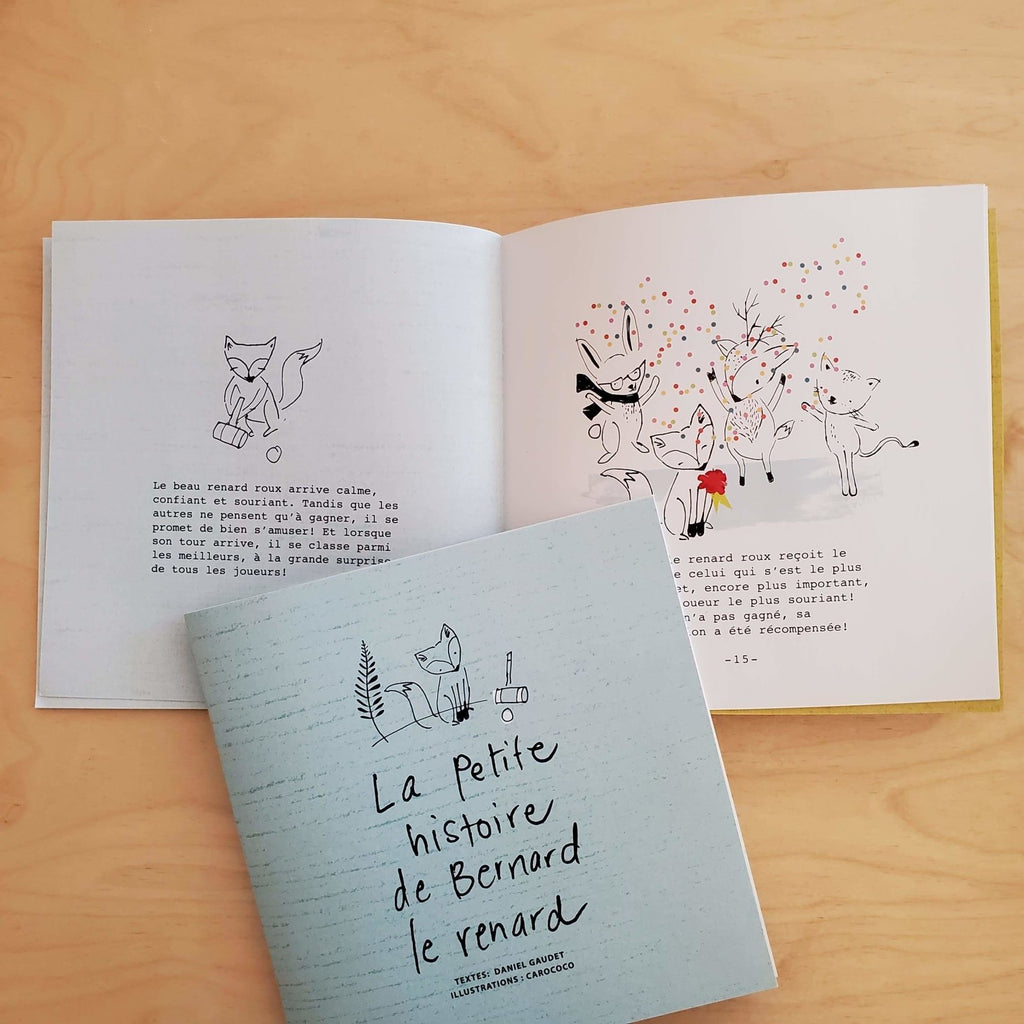 La petite histoire de Bernard le renard - Mousse Café, coopérative de solidarité