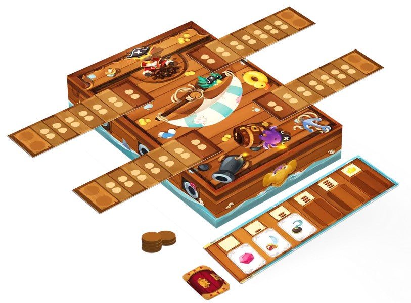 La planche des pirates - Défense de tomber (français) - Mousse Café coop de solidarité