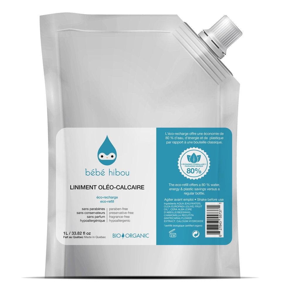 Liniment oléo-calcaire bio - Mousse Café, coopérative de solidarité
