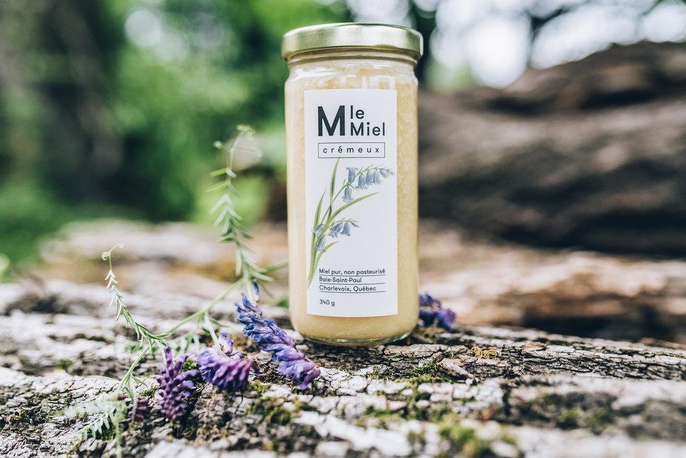 Miel crémeux 340g - Mousse Café, coopérative de solidarité