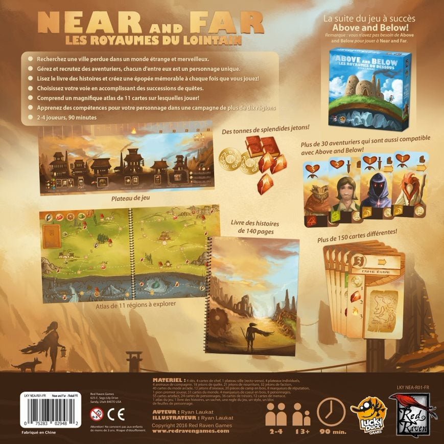 Near and Far: Les Royaumes du Lointain (français) - Mousse Café coop de solidarité