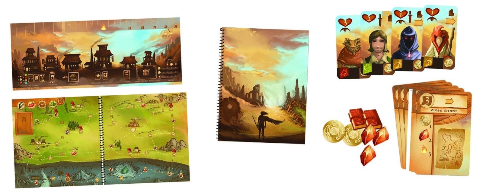 Near and Far: Les Royaumes du Lointain (français) - Mousse Café coop de solidarité