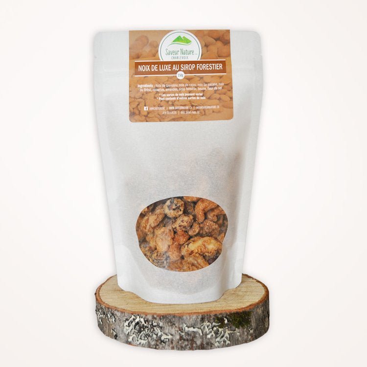NOIX DE LUXE AU SIROP FORESTIER - Mousse Café coop de solidarité
