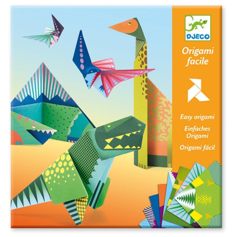 Origami dinosaures - Mousse Café, coopérative de solidarité