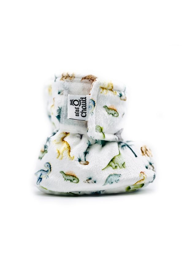 Pantoufles à velcro Gnôme de Noël - Mousse Café coop de solidarité