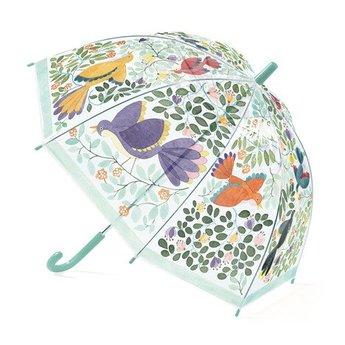 Parapluie - Fleurs et oiseaux - Mousse Café, coopérative de solidarité