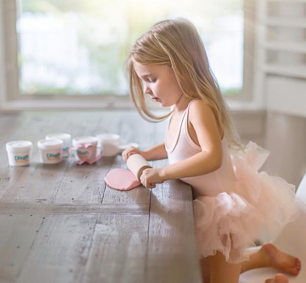 Pâte à modeler - Bleuet - Mousse Café coop de solidarité