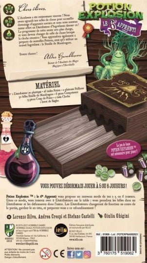 Potion Explosion : Le 6e apprenti (ext) (français) - Mousse Café coop de solidarité