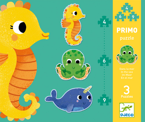 Primo Puzzle - Dans la mer - Mousse Café coop de solidarité