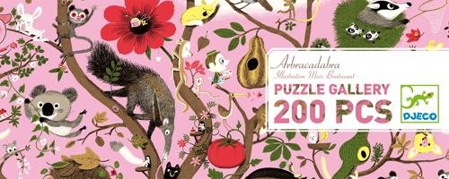 Puzzle gallery Arbracadabra 200 pièces - Mousse Café, coopérative de solidarité