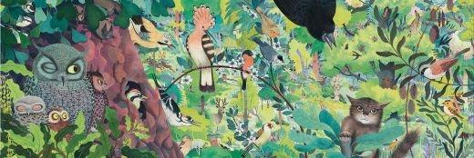 Puzzle gallery - Owls and birds 1000 pièces - Mousse Café coop de solidarité