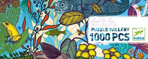 Puzzle gallery - Terre et mer 1000 pièces - Mousse Café, coopérative de solidarité