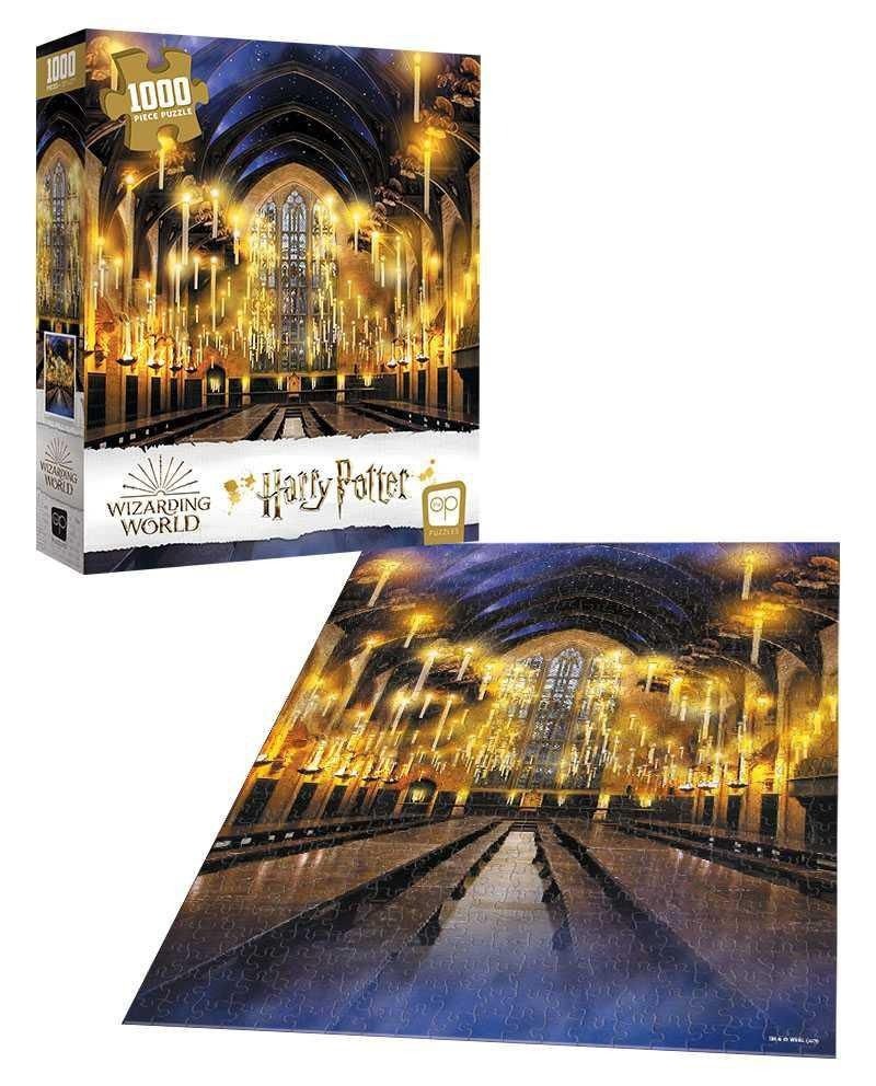 Puzzle Harry Potter Great Hall - 1000 pièces - Mousse Café coop de solidarité