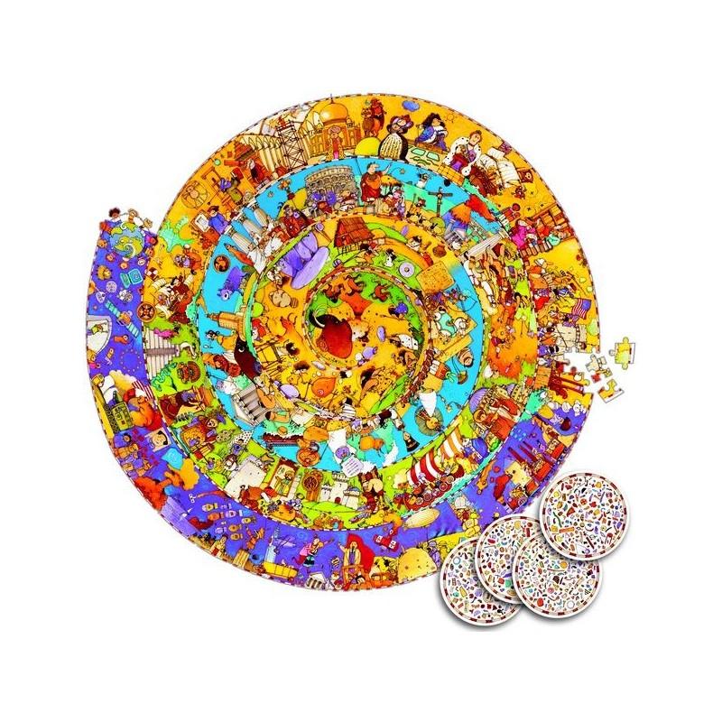 Puzzle observation - L'Histoire 350 pièces - Mousse Café, coopérative de solidarité